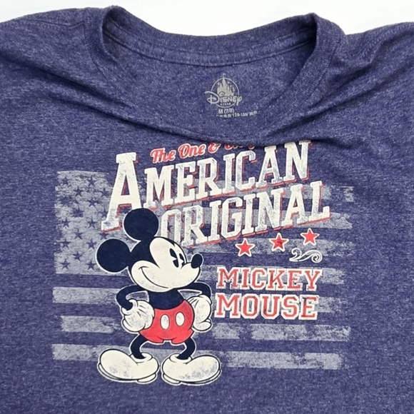 Disney Store~The One And Only American Original Mickey Mouse Kids T-Shirt Size M - Picture 2 of 4